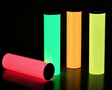Multi-color Glow In The Dark Vinyl Roll