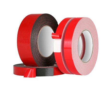 Acrylic Foam Double Sided Tape, Red PET Liner VHB Tape