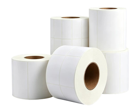 Blank Roll Paper Self-Adhesive Barcode Labels