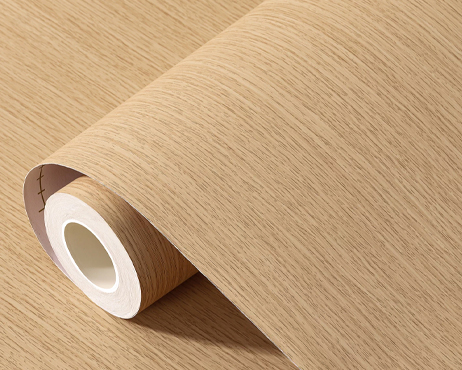 White Oak Wood Grain Self-Adhesive Film Roll