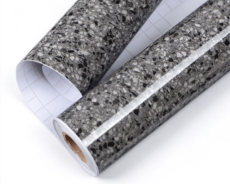 Peel and Stick Grey Granite Contact Paper